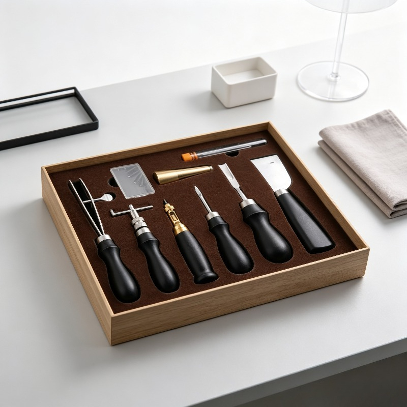 Leatherwork For Beginners - Complete Leather Hand Sewing Kit,Professional DIY