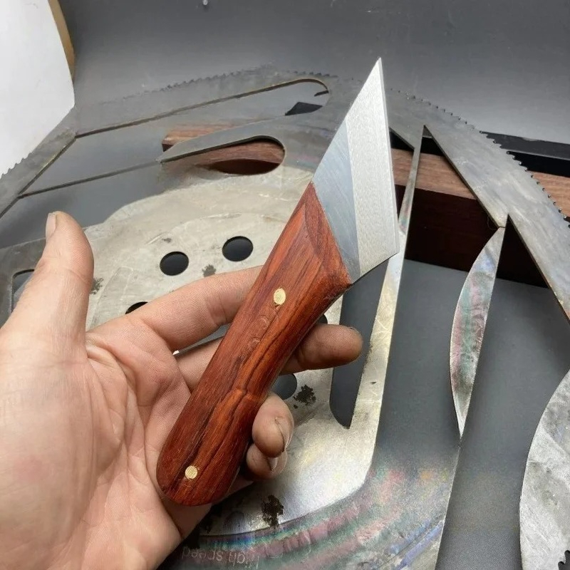 Leatherwork Projects - 17CM Powder High-speed Steel Wood Handle