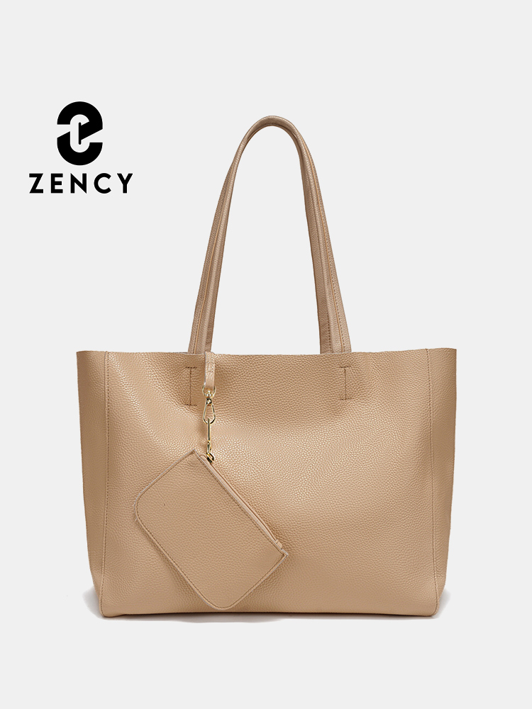Leather Workshop - Zency Genuine Leather Large Tote Bags
