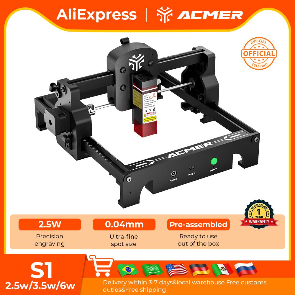 Leatherwork Projects - ACMER S1 Mini Laser Engraving and