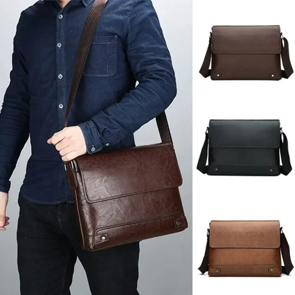 Leatherwork Designs - Briefcase For Men PU Leather Tote