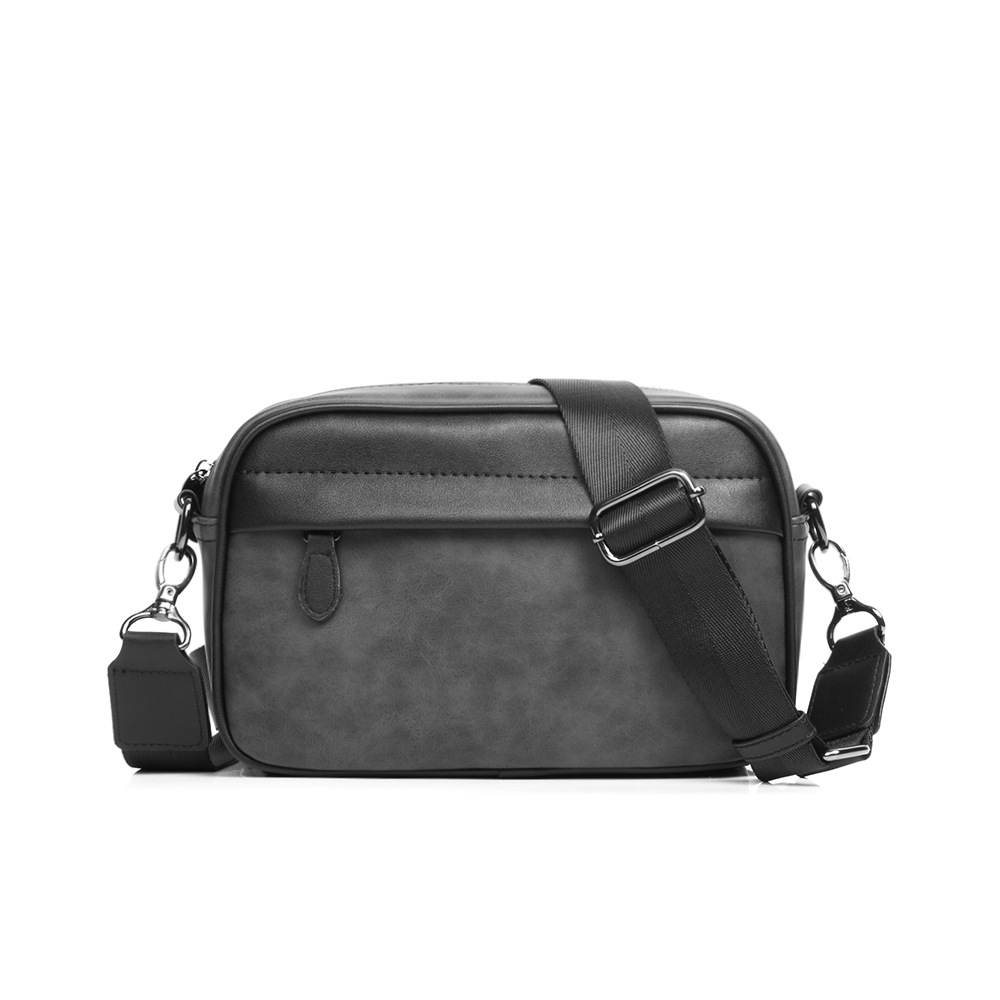Leatherwork Designs - Men Classic Pattern Business Sling Bags
