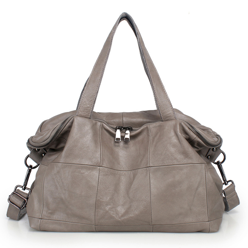 Leather Workshop - Large Capacity Tote Bag for Women