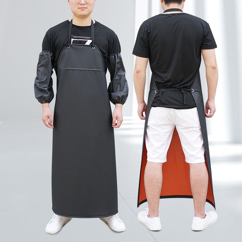 Soft PU Leather Kitchen Apron  - огляд і ціна Leatherwork Apron