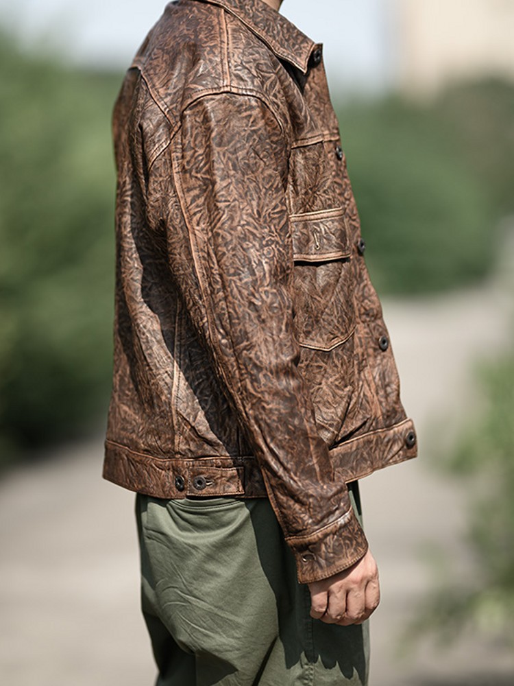 Vintage Wrinkled Real Sheepski - огляд і ціна Leatherwork Designs