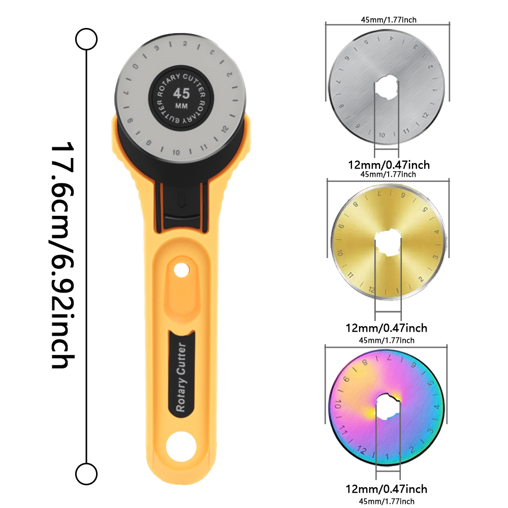 45mm Rotary Fabric Cutter Leat - огляд і ціна Leatherwork Projects