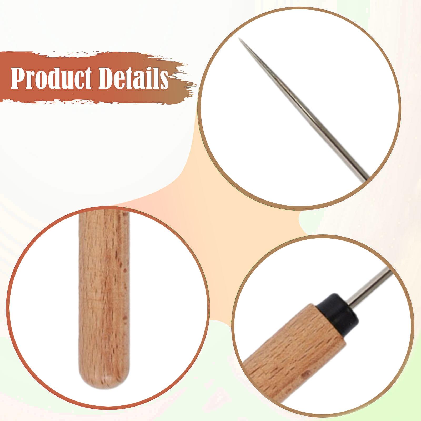 Hand Sewing Awl Tool Leatherwo - огляд і ціна Leatherwork For Beginners