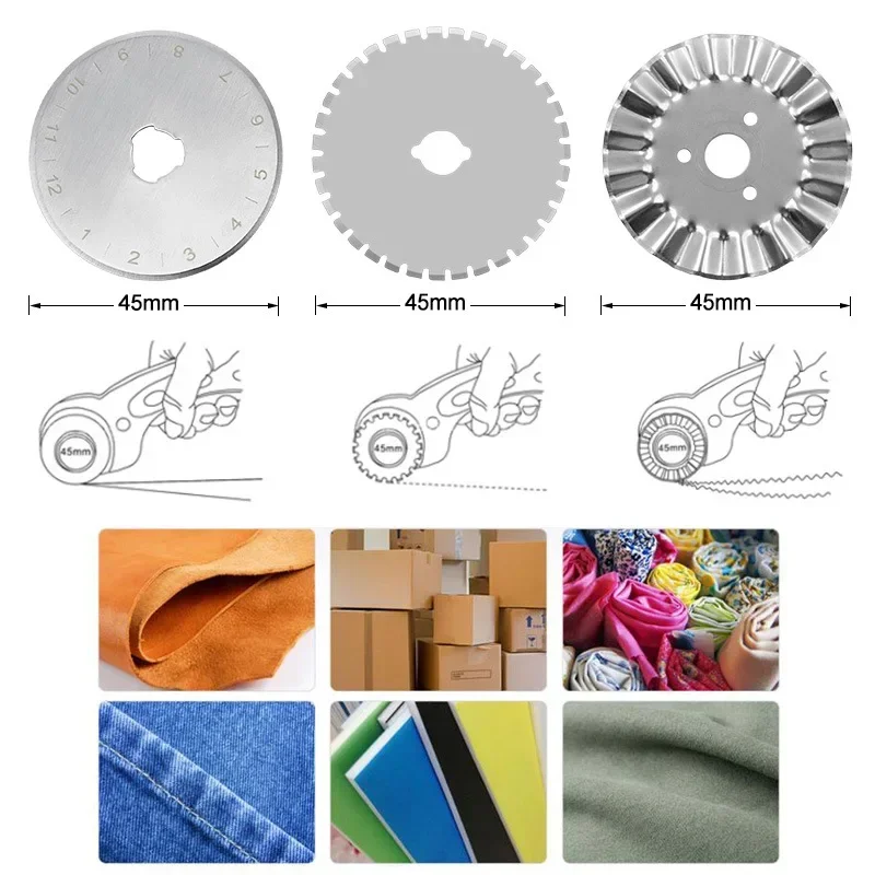 45MM Roller Wheel Knife Cloth  - огляд і ціна Leatherwork Projects