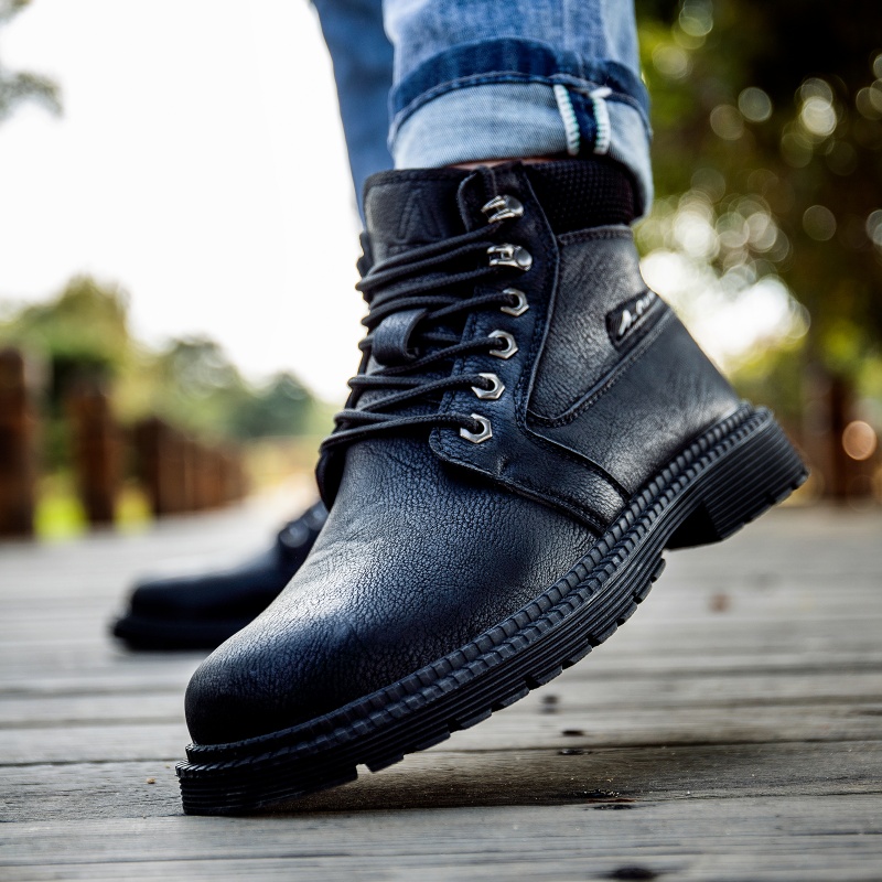 Men Boots Outdoor Leather Ankl - огляд і ціна Leatherwork Designs