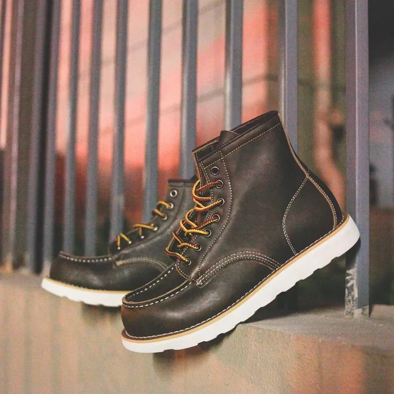 Genuine Leather Men's Boots Vi - огляд і ціна Leatherwork Projects