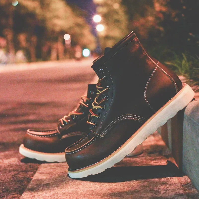 Genuine Leather Men's Boots Vi - огляд і ціна Leatherwork Projects