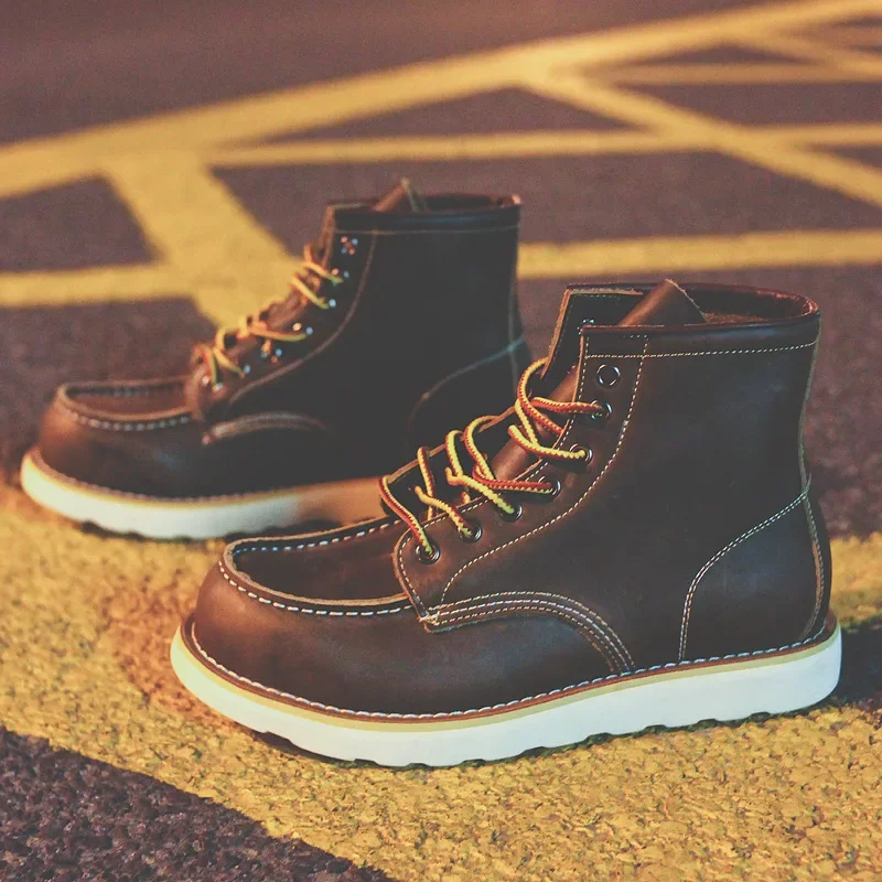 Genuine Leather Men's Boots Vi - огляд і ціна Leatherwork Projects