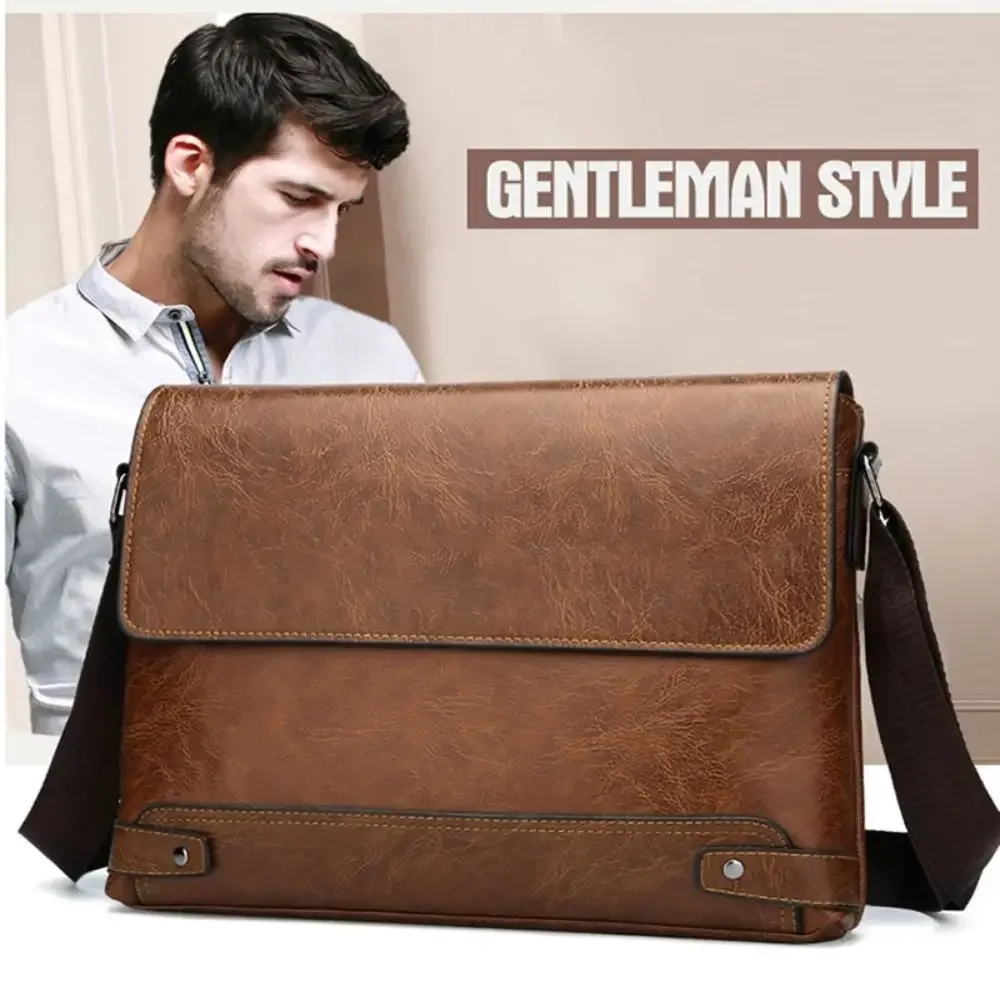 Briefcase For Men PU Leather T - огляд і ціна Leatherwork Designs