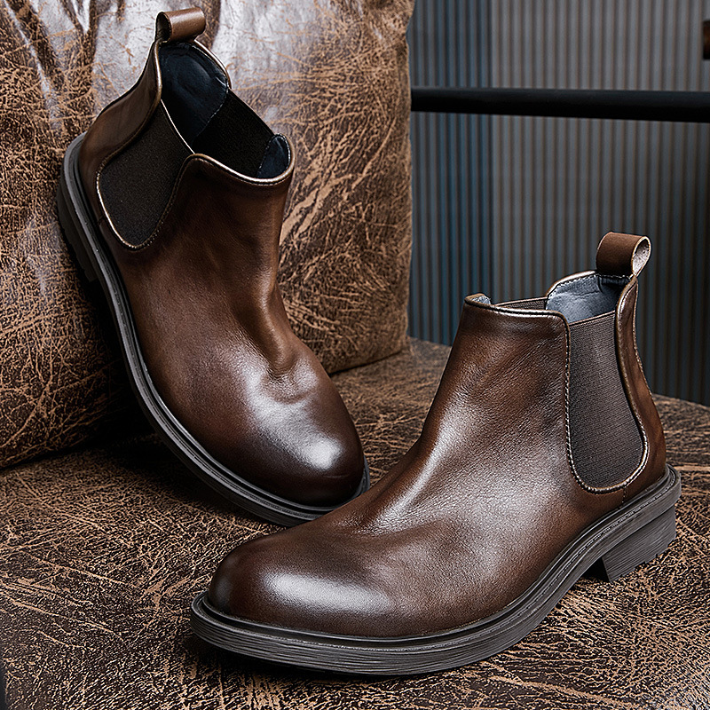 Men's Autumn Motorcycle Boots  - огляд і ціна Leatherwork Designs