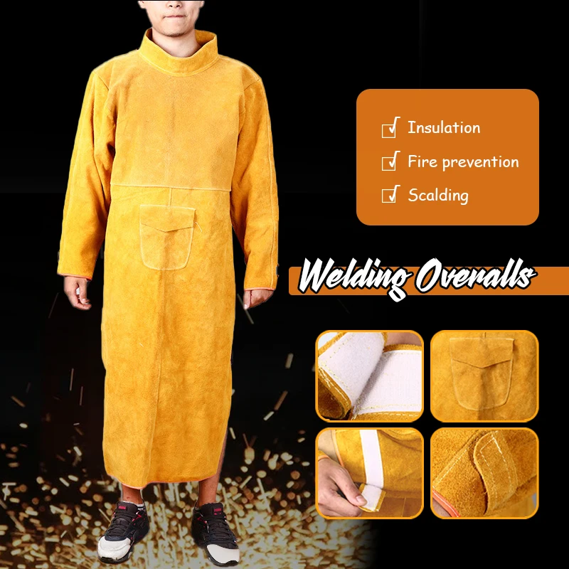Cowhide Leather Anti-scalding  - огляд і ціна Leatherwork Apron