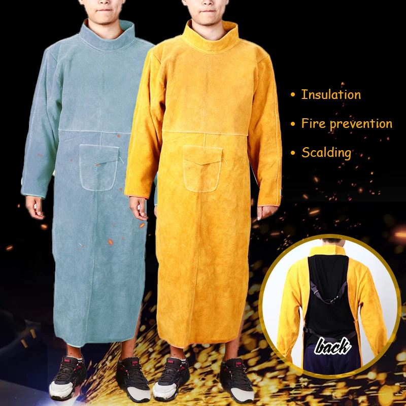 Cowhide Leather Anti-scalding  - огляд і ціна Leatherwork Apron